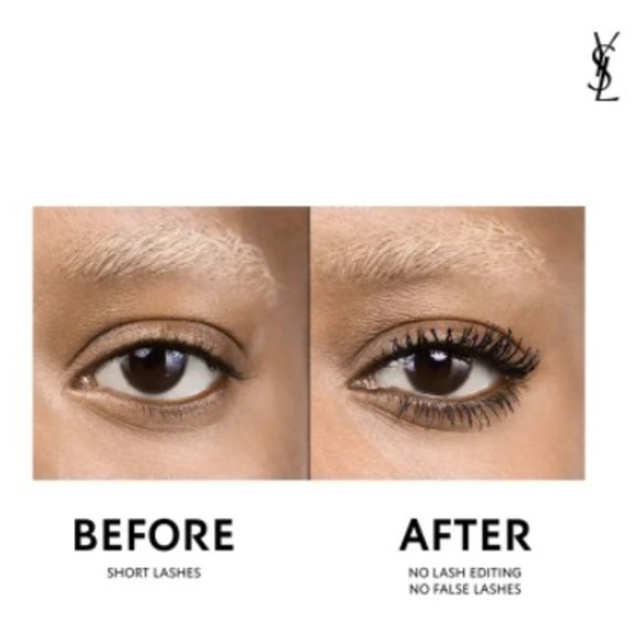 Yves Saint Laurent Lash Clash Extreme Volume Mascara, Deep Black, NEW - Mini 2ml - Picture 7 of 14